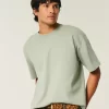 Μπλουζάκι Boxy Heavyweight Crop Crew Μπλουζάκι Boxy Heavyweight Crop Crew