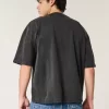 Μπλουζάκι Boxy Heavyweight Crop Crew Μπλουζάκι Boxy Heavyweight Crop Crew