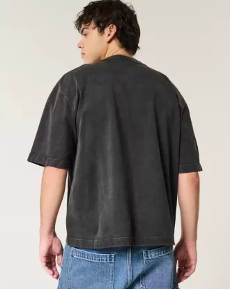 Μπλουζάκι Boxy Heavyweight Crop Crew