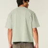 Μπλουζάκι Boxy Heavyweight Crop Crew Μπλουζάκι Boxy Heavyweight Crop Crew