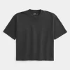 Μπλουζάκι Boxy Heavyweight Crop Crew Μπλουζάκι Boxy Heavyweight Crop Crew