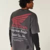 Boxy Heavyweight Graphic Tee Honda
