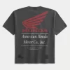 Boxy Heavyweight Graphic Tee Honda