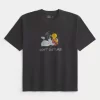 Boxy Heavyweight γραφικό μπλουζάκι Looney Tunes