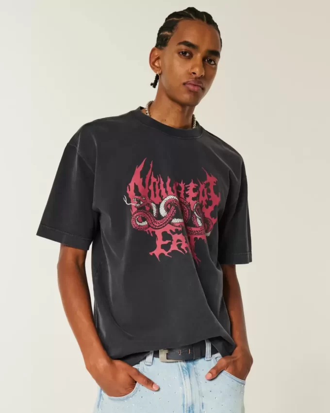 Boxy Heavyweight Nowhere Fast Graphic Tee Boxy Heavyweight Nowhere Fast Graphic Tee