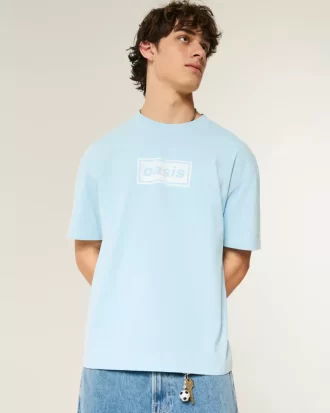 Boxy Heavyweight Γραφικό μπλουζάκι Oasis