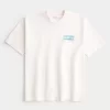 Boxy Heavyweight Γραφικό μπλουζάκι Oasis Boxy Heavyweight Γραφικό μπλουζάκι Oasis