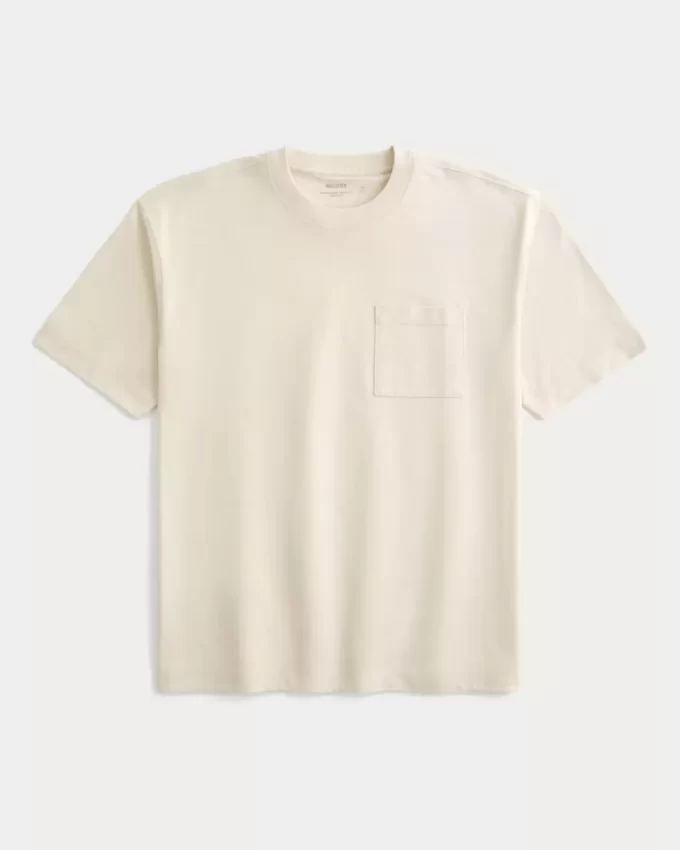Μπλουζάκι Boxy Heavyweight Pocket Crew Μπλουζάκι Boxy Heavyweight Pocket Crew