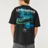 Boxy Heavyweight Stake F1 Team Kick Sauber Graphic Tee Boxy Heavyweight Stake F1 Team Kick Sauber Graphic Tee