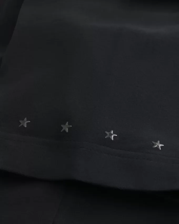 Boxy Heavyweight Star Embellished Crew T-shirt