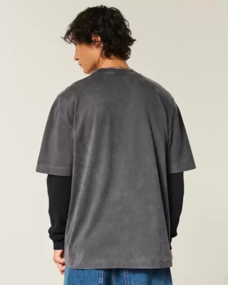 Boxy Heavyweight Star Graphic Tee