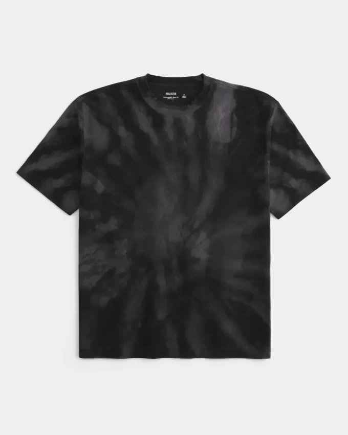 Μπλουζάκι Boxy Heavyweight Tie-Dye Cotton Crew T-shirt Μπλουζάκι Boxy Heavyweight Tie-Dye Cotton Crew T-shirt