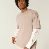 Μπλουζάκι Boxy Heavyweight Washed Cotton Crew Μπλουζάκι Boxy Heavyweight Washed Cotton Crew