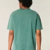 Μπλουζάκι Boxy Heavyweight Washed Cotton Crew Μπλουζάκι Boxy Heavyweight Washed Cotton Crew