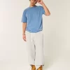 Μπλουζάκι Boxy Heavyweight Washed Cotton Crew Μπλουζάκι Boxy Heavyweight Washed Cotton Crew