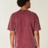 Μπλουζάκι Boxy Heavyweight Washed Cotton Crew Μπλουζάκι Boxy Heavyweight Washed Cotton Crew