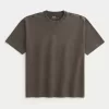 Μπλουζάκι Boxy Heavyweight Washed Cotton Crew Μπλουζάκι Boxy Heavyweight Washed Cotton Crew