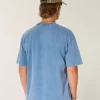 Μπλουζάκι Boxy Heavyweight Washed Cotton Crew Μπλουζάκι Boxy Heavyweight Washed Cotton Crew