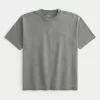 Μπλουζάκι Boxy Heavyweight Washed Cotton Crew Μπλουζάκι Boxy Heavyweight Washed Cotton Crew