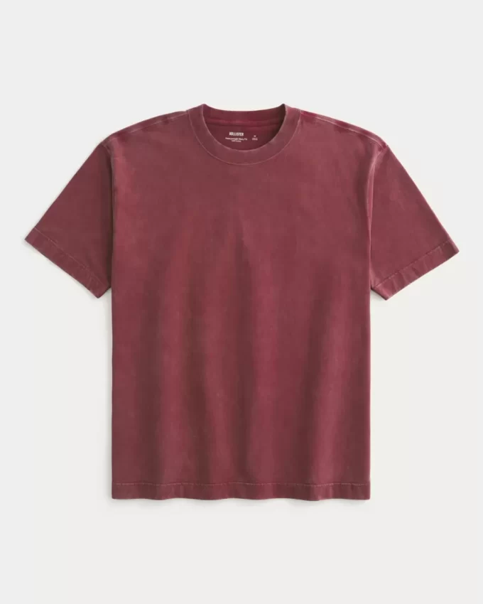 Μπλουζάκι Boxy Heavyweight Washed Cotton Crew Μπλουζάκι Boxy Heavyweight Washed Cotton Crew