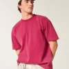 Boxy Heavyweight Washed Crew T-shirt Boxy Heavyweight Washed Crew T-shirt