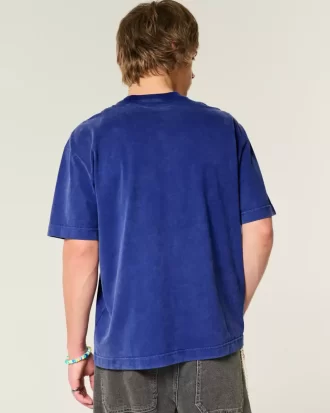 Boxy Heavyweight Washed Crew T-shirt