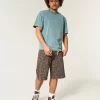 Boxy Heavyweight Washed Crew T-shirt Boxy Heavyweight Washed Crew T-shirt