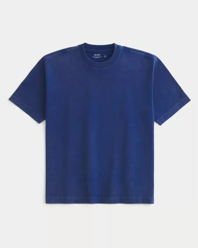 Boxy Heavyweight Washed Crew T-shirt Boxy Heavyweight Washed Crew T-shirt