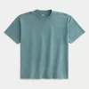 Boxy Heavyweight Washed Crew T-shirt Boxy Heavyweight Washed Crew T-shirt