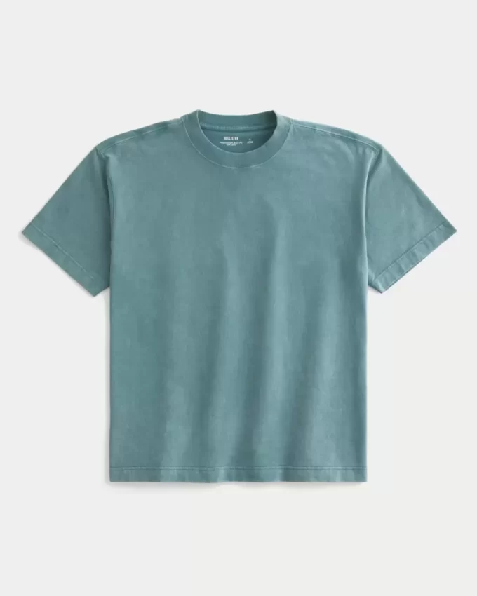 Boxy Heavyweight Washed Crew T-shirt Boxy Heavyweight Washed Crew T-shirt