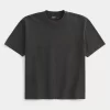 Boxy Heavyweight Washed Crew T-shirt Boxy Heavyweight Washed Crew T-shirt