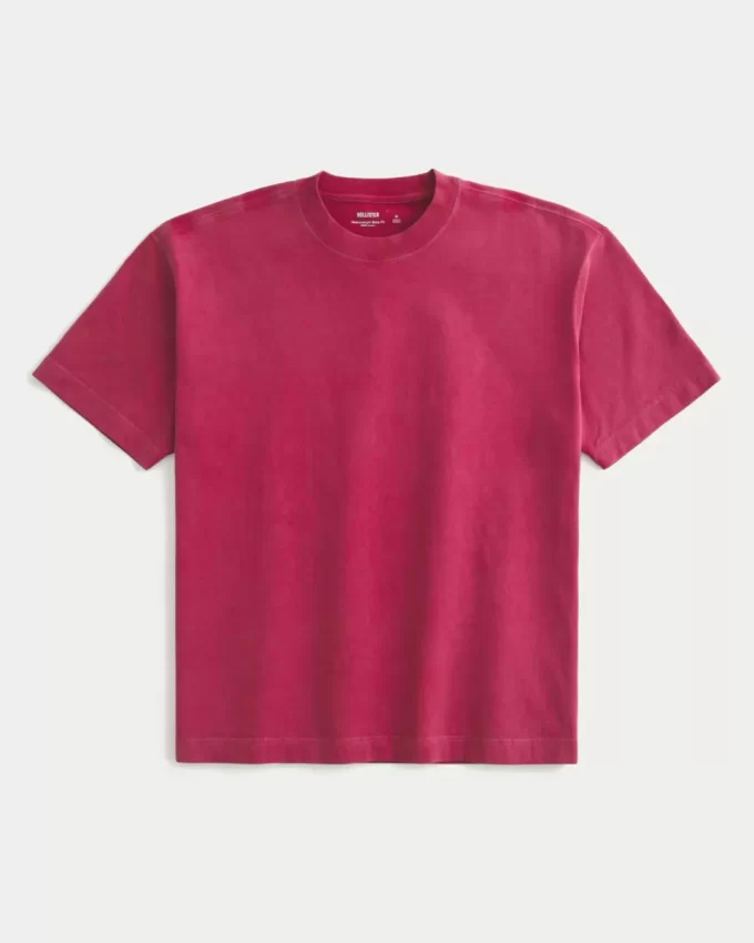 Boxy Heavyweight Washed Crew T-shirt Boxy Heavyweight Washed Crew T-shirt
