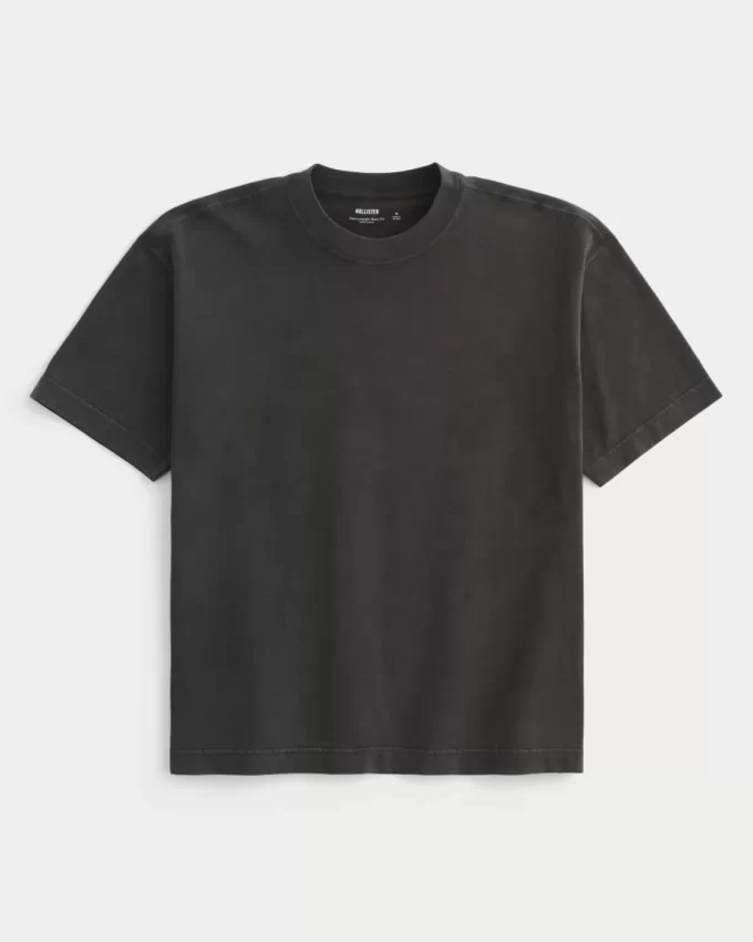 Boxy Heavyweight Washed Crew T-shirt Boxy Heavyweight Washed Crew T-shirt
