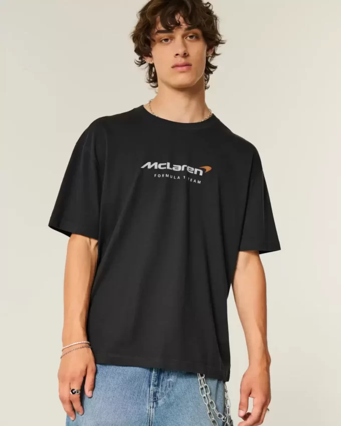 Γραφικό μπλουζάκι Boxy McLaren Γραφικό μπλουζάκι Boxy McLaren