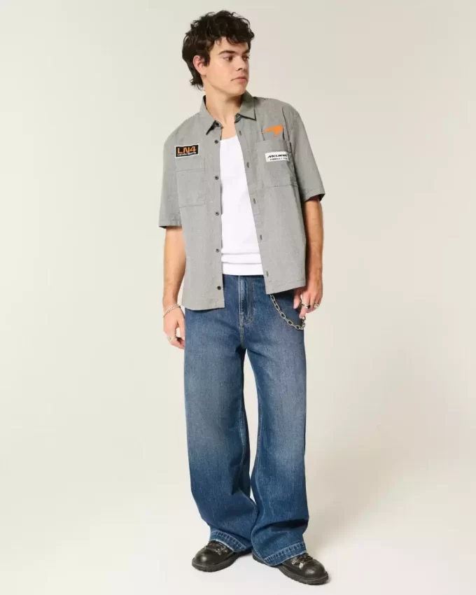 Πουκάμισο Boxy McLaren Graphic Workwear Πουκάμισο Boxy McLaren Graphic Workwear