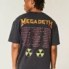 Γραφικό μπλουζάκι Boxy Megadeth Tour Γραφικό μπλουζάκι Boxy Megadeth Tour