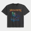 Γραφικό μπλουζάκι Boxy Megadeth Tour Γραφικό μπλουζάκι Boxy Megadeth Tour
