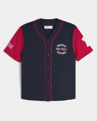 Boxy Oracle Red Bull Racing Baseball Jersey