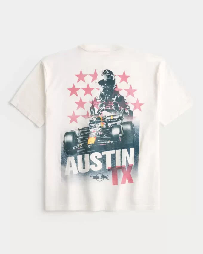 Boxy Oracle Red Bull Racing Graphic Tee Boxy Oracle Red Bull Racing Graphic Tee