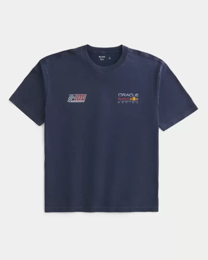 Boxy Oracle Red Bull Racing Graphic Tee Boxy Oracle Red Bull Racing Graphic Tee