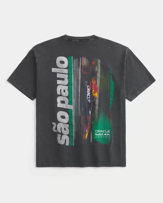 Boxy Oracle Red Bull Racing Graphic Tee Boxy Oracle Red Bull Racing Graphic Tee