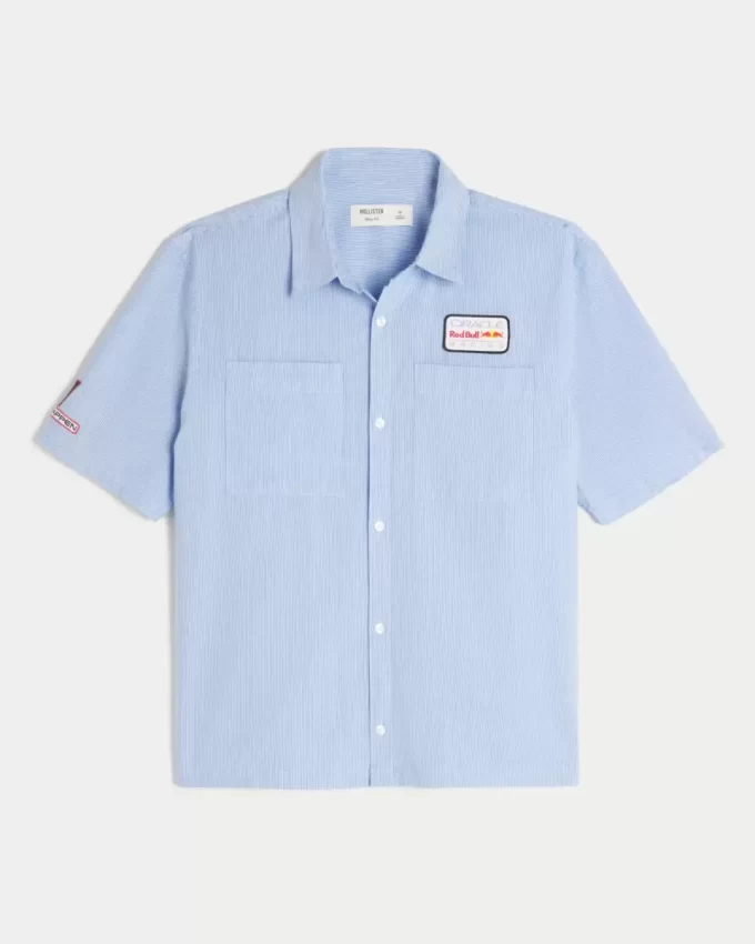 Πουκάμισο Boxy Oracle Red Bull Racing Graphic Workwear Πουκάμισο Boxy Oracle Red Bull Racing Graphic Workwear