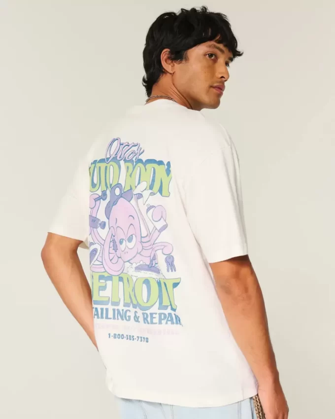 Boxy Otto’s Auto Body Graphic Tee Boxy Otto’s Auto Body Graphic Tee