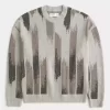 Πουλόβερ Boxy Pattern Crew Πουλόβερ Boxy Pattern Crew