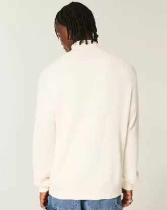 Πουλόβερ Boxy Quarter-Zip