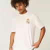 Boxy Γραφικό μπλουζάκι Real Madrid CF Boxy Γραφικό μπλουζάκι Real Madrid CF