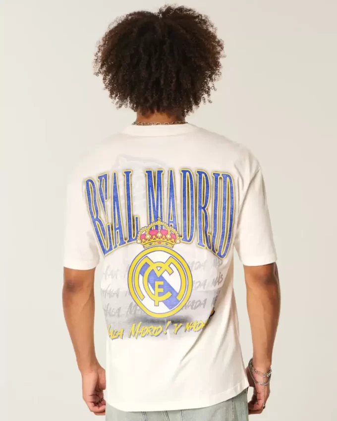 Boxy Γραφικό μπλουζάκι Real Madrid CF Boxy Γραφικό μπλουζάκι Real Madrid CF