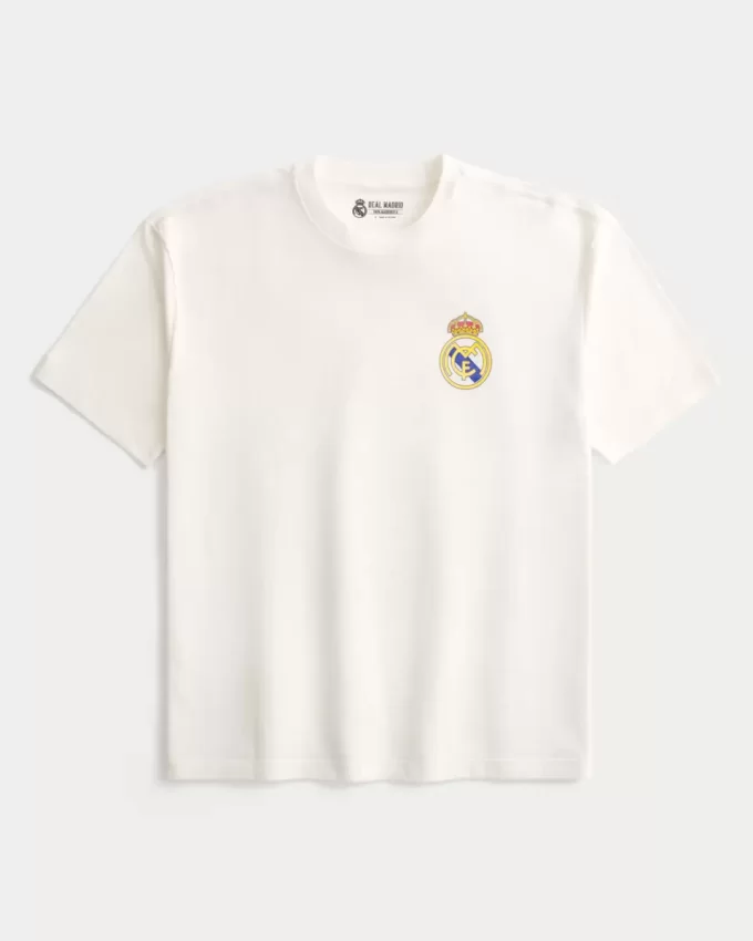 Boxy Γραφικό μπλουζάκι Real Madrid CF Boxy Γραφικό μπλουζάκι Real Madrid CF