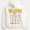 Boxy Real Madrid CF Graphic Hoodie Boxy Real Madrid CF Graphic Hoodie
