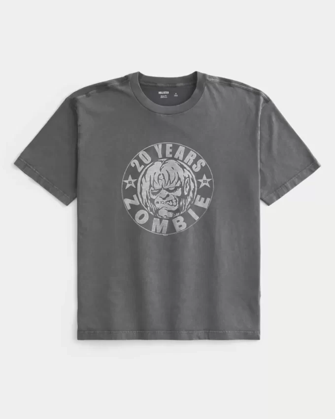 Boxy Rob Zombie Graphic Tee Boxy Rob Zombie Graphic Tee